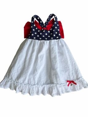 Dylan & Abby Red White and Blue Patriotic Summer Dress